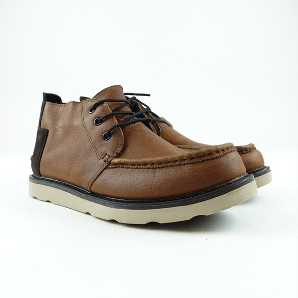 TOMS Men\'s Waterproof Leather Chukka Boots R3S5 main image 5